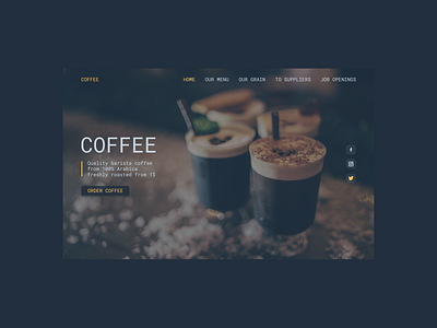 Coffee street design web webdesign website