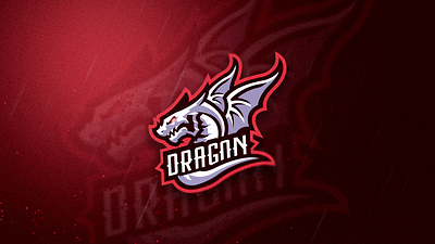 Dragon Mascot Logo app art branding design dragon e sports esport icon illustration logo mascot mascot logo vector