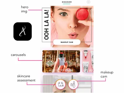 AVB Home ar beauty product design ui ux