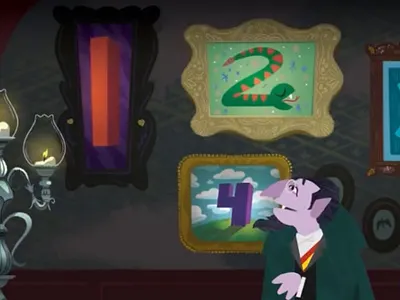 Sesame Street Halloween Music Video animation background design childrens book childrens illustration illustration kassandra heller sesame street youtube