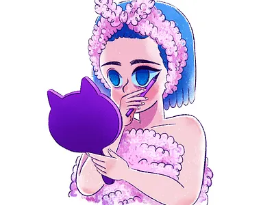 War Paint animation anime art cartoons childrens illustration digital fashion girl illustration kassandra heller