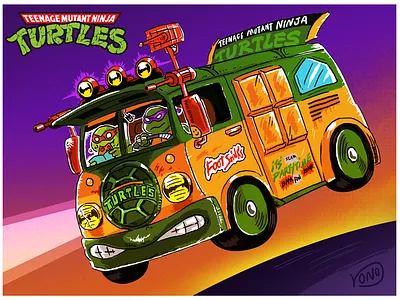 tmnt van tmnt tmnt van