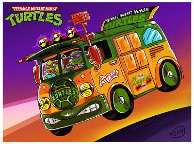 tmnt van tmnt tmnt van