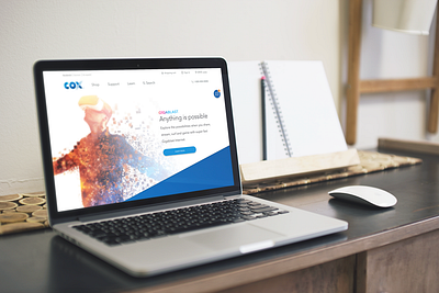 Cox Communications Landing Page Concept branding experience landingpage product design product designer responsive design ui uidesign uiux uxdesign webdesign