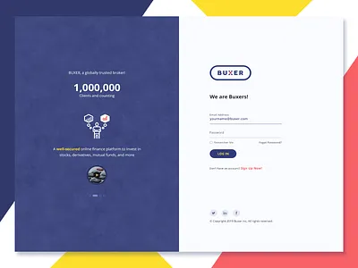 Login Page login product design user experience user interface webdesign website
