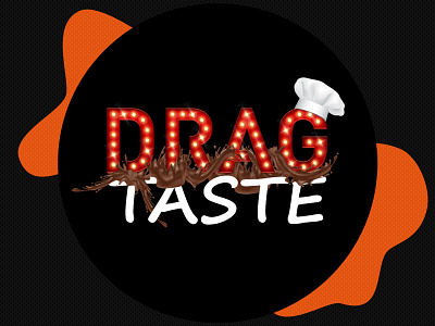 Drag Taste Logo chocolate dribbble food food logo foodie lighting lighting effects logo logo design logo designer logo mark logodesign logos logotype restaraunt logo restaurant specscale sweet taste