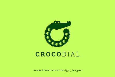 CrocoDial Logo branding brandingdesign clean concept conceptual design creative agency creative design creative logo crocodile crocodile logo design dialer fresh design icon illustration logo logodesign minimal minimalist minimalist logo vector