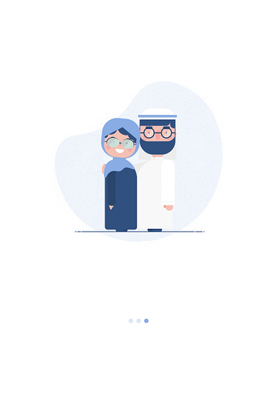 arab family animation app character design design flat illustration minimal persian ui