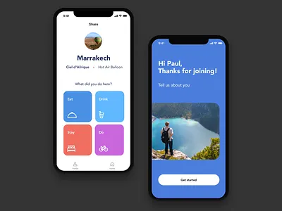 Travel app UI design ios minimalistic travel travel app traveling trip ui ui design ux design