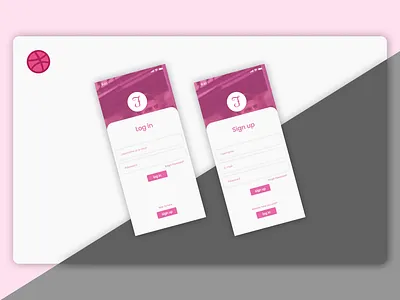 E-commerce shop app sign/log in page concept app app concept app design fashion fashion app ui ui ux ui design uidesign uiux ux ux ui ux design uxdesign uxui