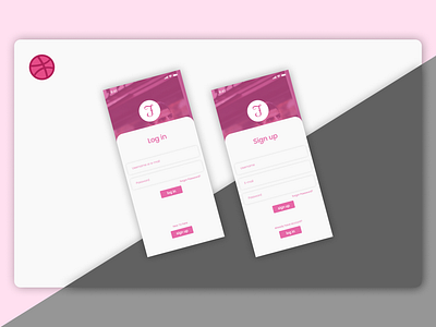E-commerce shop app sign/log in page concept app app concept app design fashion fashion app ui ui ux ui design uidesign uiux ux ux ui ux design uxdesign uxui
