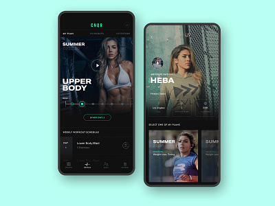 Fitness App app beauty black debut debutshot design fitness fitness app green gym illustration lift london mobile nike sports ui ux wellness white