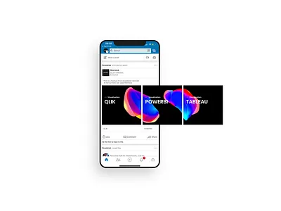 LinkedIn Services Mockup branding design illustrator linkedin photoshop ui
