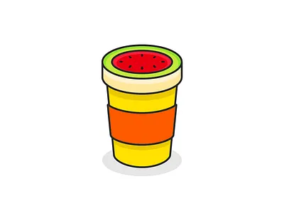 Melon Cafe adobe illustrator branding creative design dribbble icon illustration illustrator mascot mascot logo vector