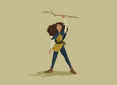 Character style design character digital illustration people practice