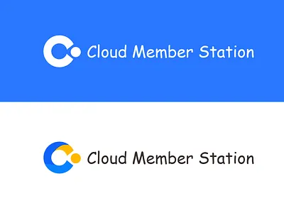 Cloud Member Station logo design