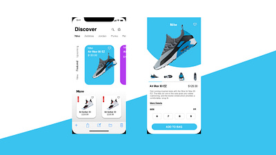 shopping app design app design application mobile app design music music app page design shoes shopify store shopping app simple ui