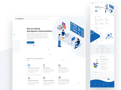 One Page web UI Explore landingpage layout onepage psd trend ui userinterface ux webdesign wireframe xd