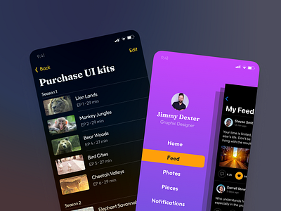 Figma Mobile UI kit 📱 iOS templates android app design figma ios mobile templates ui ui kit