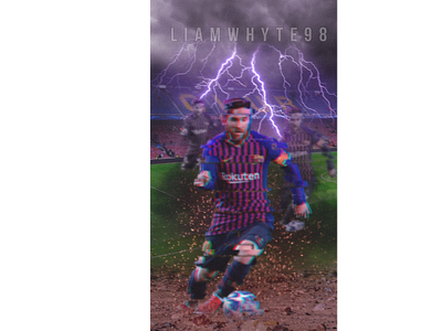 Lionel Messi - A Glitch In the Matrix barcelona barcelona fc design fc barcelona football football club football design football designs football edit football logo footballer illustration la liga lionel messi photoshop poster soccer soccer edit spain wallpaper