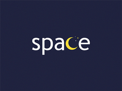 space brand icon logo symbol