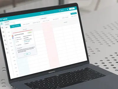 Calendar View - Tabiib appointment appointments book app booking branding calendar calendar app calendar ui clinic app clinica clinics doctor doctor app logo schedule app scheduler ux