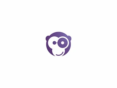 Analytic Firm - Approved version analytic animal firm logo monkey symbol