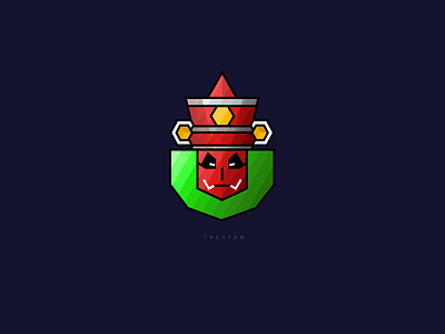 Theyyam - The popular ritual form of worship in Kerala art branding design festival flat icon iconography illustration kerala minimal monocromatic vector