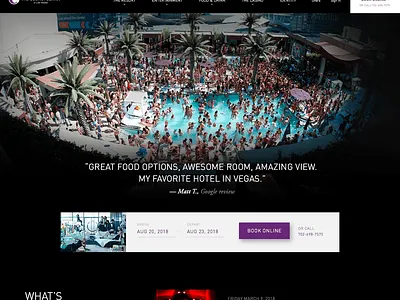The Cosmopolitan of Las Vegas casino designsystems homepage hospitality hotel resort