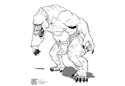 Human Hybrid 03 conceptart drawing fantasy design epicmade illustration