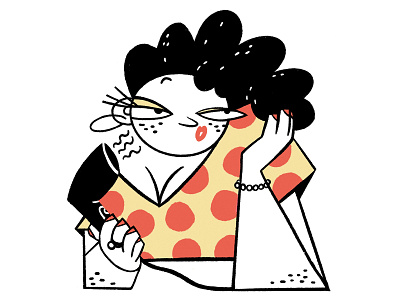 Diva art character design diva illustration illustration art portrait