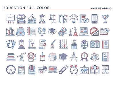 50 Education Icons education graphics icons vector