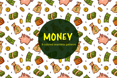 Money Vector Free Seamless Pattern free freebie graphics money pattern typography vector