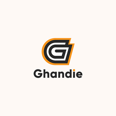 Ghandie Logo branding concept logo design dribbble logo logo design concept logo designer