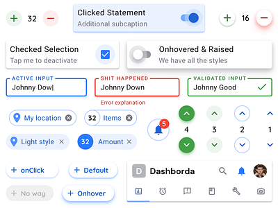 UI design system components - Angular, Figma, React android angular angularjs app bootstrap components design design system figma material mobile prototyping react reactjs templates ui ui kit vue webdev