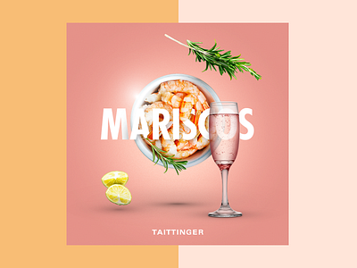 Taittinger, pairings. flat illustration minimal photo photography photoshop pink retoucher retouching social socialmedia wine wine glass