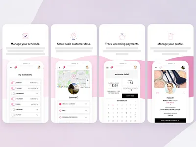 Beauty App Pro app app design app store application dashboard profile ui ui ux ui design uidesign uiux user experience user interface ux ux ui ux design uxdesign uxui web app webapp