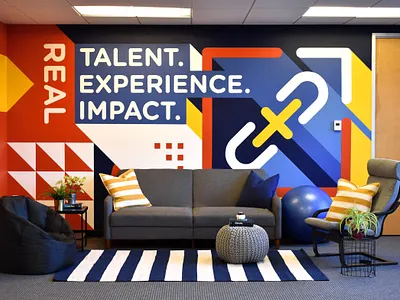 Code the Dream Mural branding design illustration mural painting