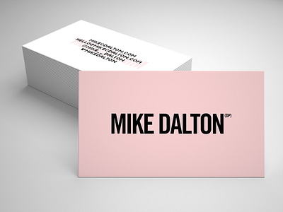 Mike Dalton, DP business card