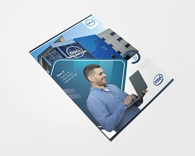 flyer design of dell company branding design flyer design graphic design graphicdesign