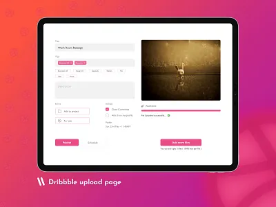Dribbble upload art brand brand design branding card view cards creative design design dribbble dribbble shot gradient gradient color gradient design ipadpro product design ui ui design upload file ux uxdesign