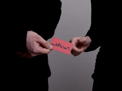 Kulturcafé – Businesscard black brand brand identity branding business card businesscard clean logo logotype minimal print red visual identity