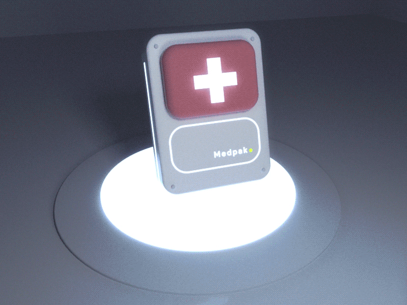 Medpak 3d art cinema 4d design illustration octane