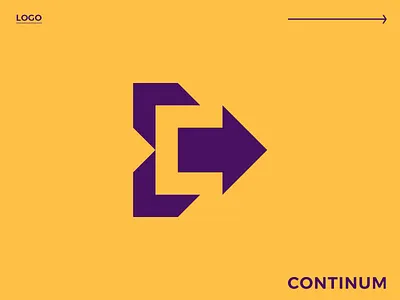 Logo concept arrow branding delivery design geometric letter c logistic logo mark modern negativespace smart typography ui ux