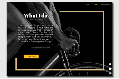 Landing Page black colors concept design graphic illustrator interface landing landingpage layout minimal minimalistic style ui ui design user interface ux web web design website