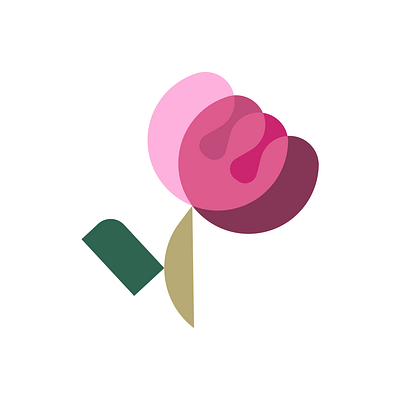 PEONY LOGO IDEA design designer floral flover flowers icon logo logotype peony vector
