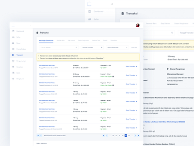 Dashboard Transaction dashboard dashboard app dashboard design design ui ux