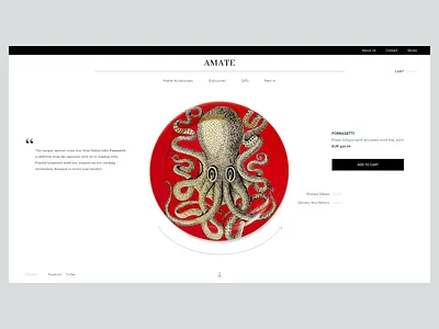 Product Page Design adobe xd adobexd design minimal online shop online store product page ui web web design website concept website design xd design