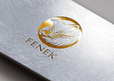 FENEK logo design illustration logo vector
