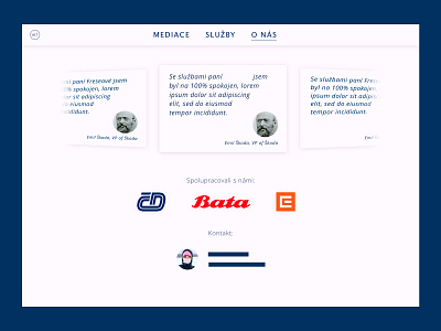 mf - recommendations brand identity desktop ux design web